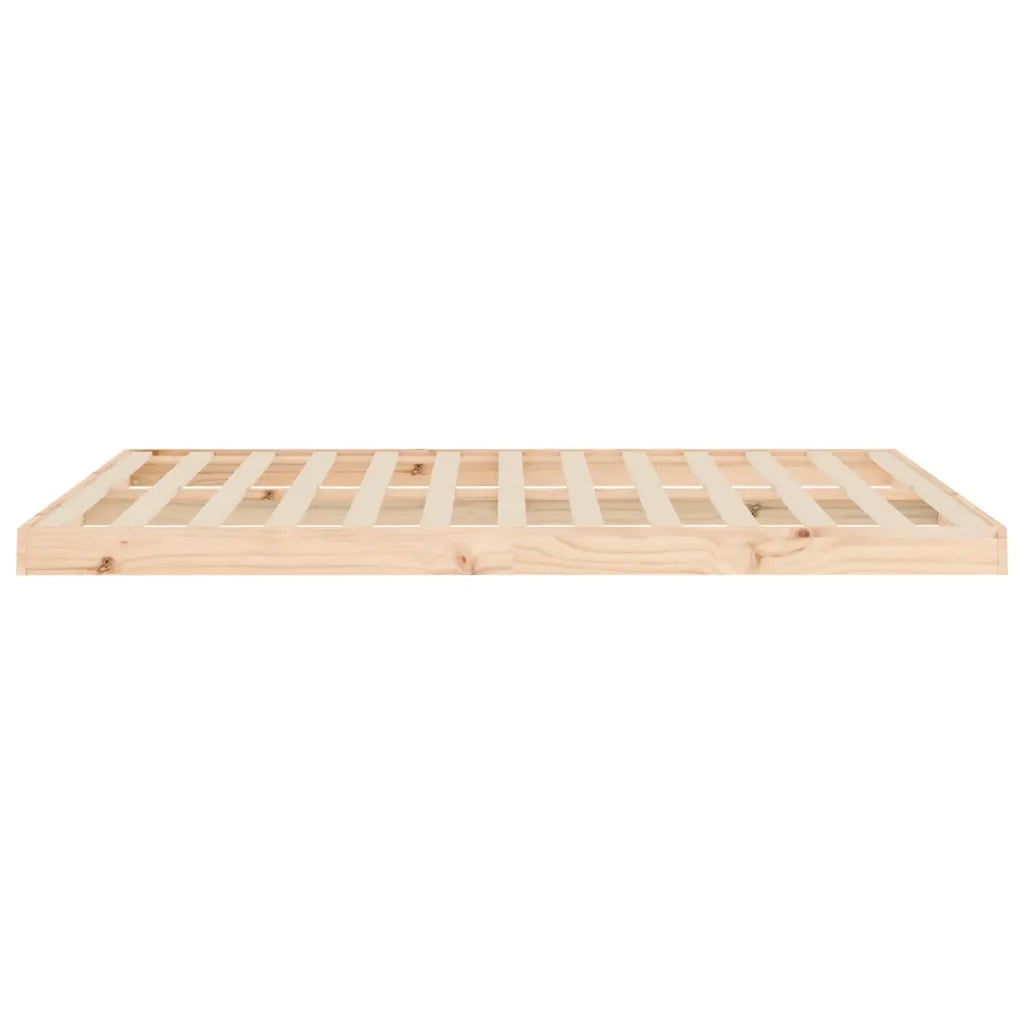 Giroletto-Struttura Letto 135x190 cm Double in Legno Massello di Pino