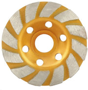 Segmetslijpschijf 100 mm - Elevata prestazione di affilatura - Strumento per levigare - Per calcestruzzo/granito/pietra naturale - Resistente all'usura - Liscia facilmente - Discoscruditori
