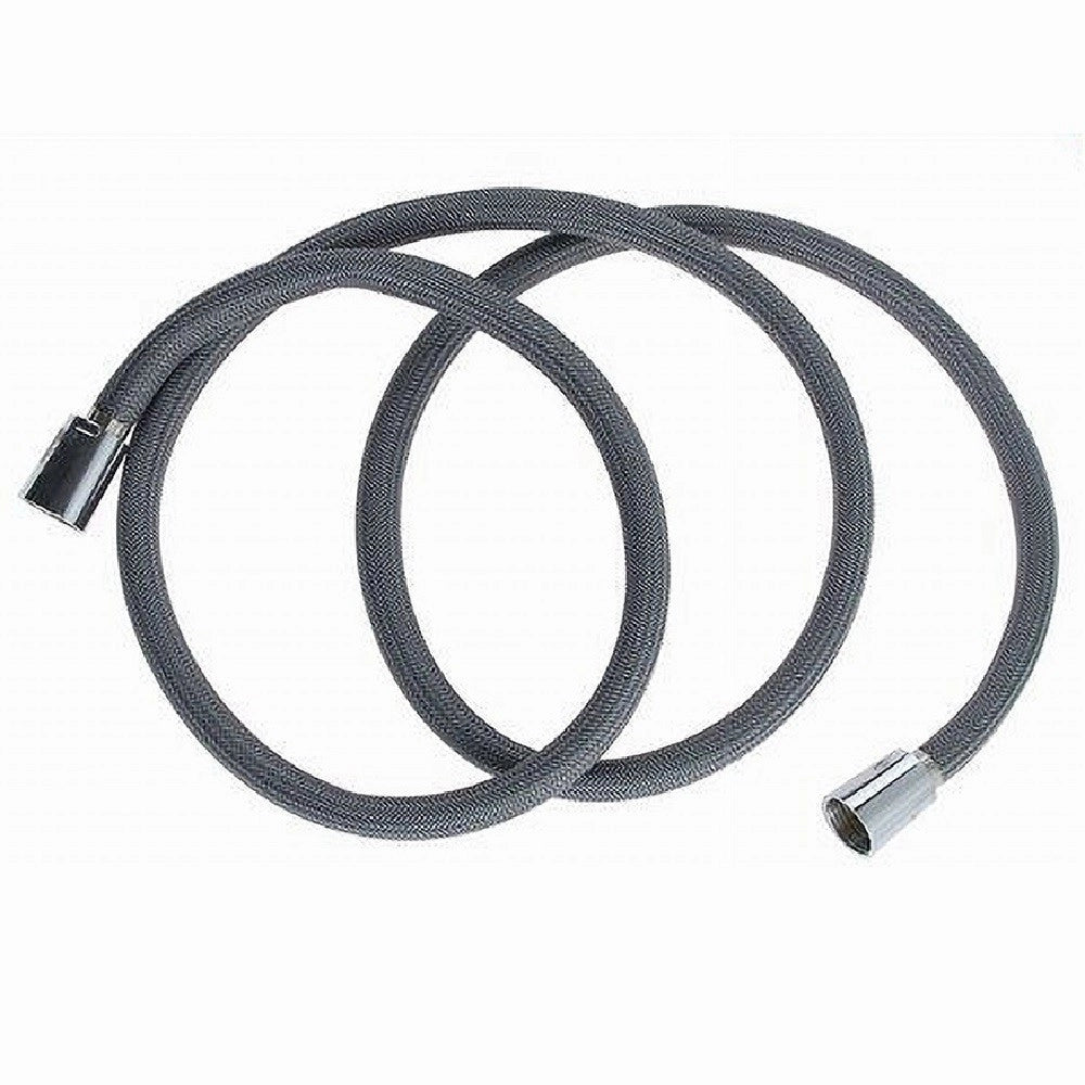 Trade Shop - Tubo Per Doccia Flessibile 1.8 Mt Grigio 180 Cm Bagno Laccio Doccetta Box 87285 -