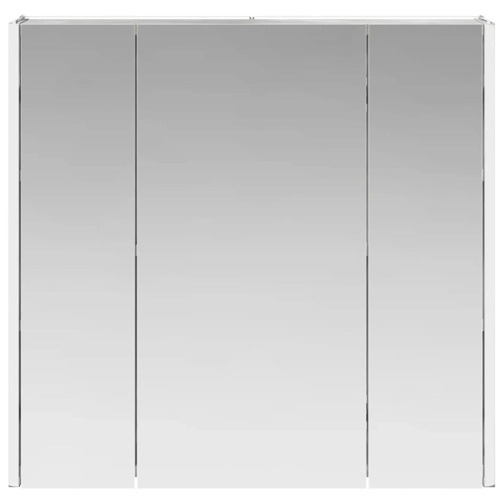 Mobiletto per specchio da bagno Grigio cemento