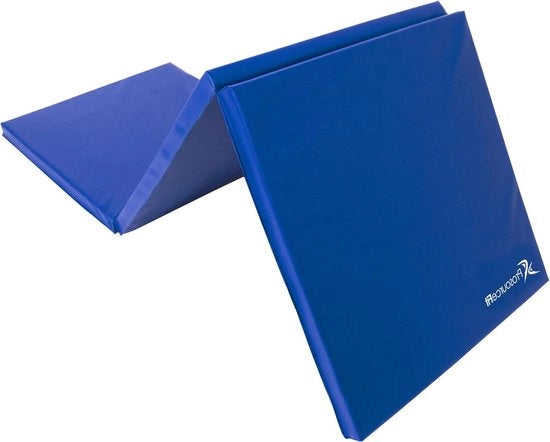 Mat di allenamento pieghevole 155 cm x 2 cm con maniglie per MMA, ginnastica e stretching - design a 3 strati
