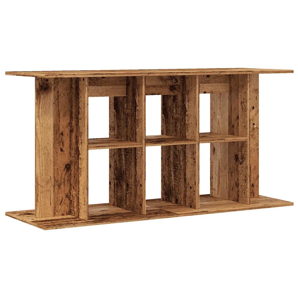 Supporto Acquario 120x40x60cm in Legno Multistrato Legno Antico CFW9398715