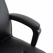 SEDIA DA UFFICIO Ergonomica 66x70x109-119 cm PU Nero