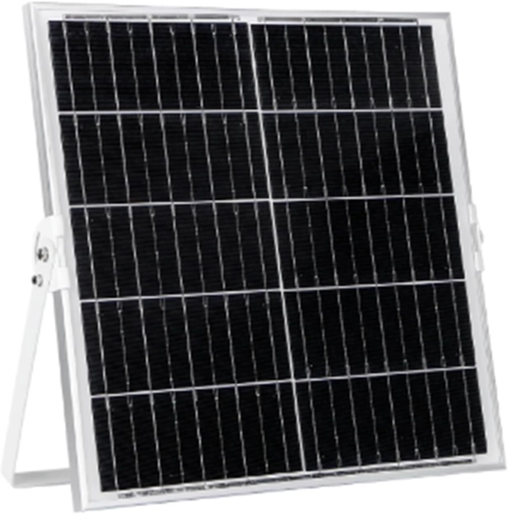 KONELCO 23875720 Faro LED Solare 2000lm 4000K IP65 con Pannello Monocristallino e Telecomando colore Grigio