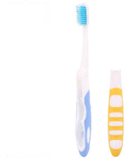 Kit di spazzole da viaggio pieghevoli - 2-pack - Ideale per viaggi, campeggi e escursioni - Spazzola da denti pieghevole - Portatile per viaggi - Spazio di stoccaggio per viaggi - Sottile per un'ulteriore protezione del vostro tessuto gengivale sensibile