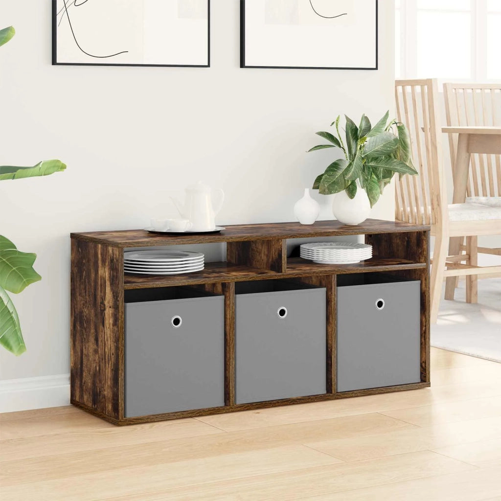 Lowboard con cassetto Rovere fum¨¦ 102 x 32 x 48,5 cm CFW9361911