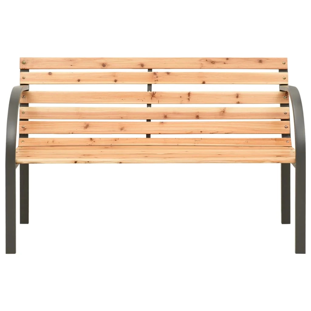 Panca da giardino mobili da esterno per patio terrazza per bambini 81 cm legno di pino cinese 02_0011761