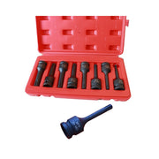 Trade Shop - Set Chiavi Bussola Ad Impatto 1/2 Attacco Mp 8 Pz Per Avvitatore Pneumatico -