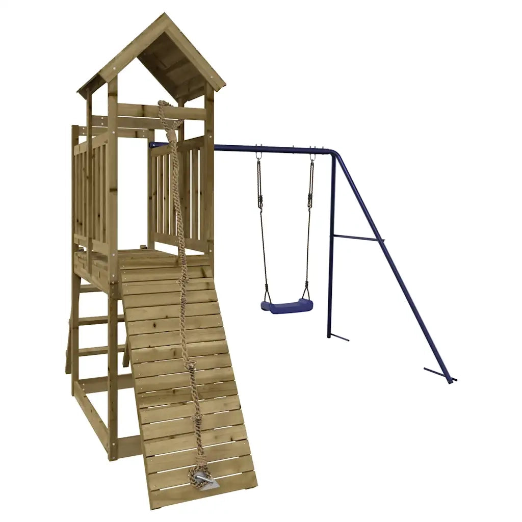 Set da Gioco da Esterno in Legno di Pino Impregnato CFW6032717
