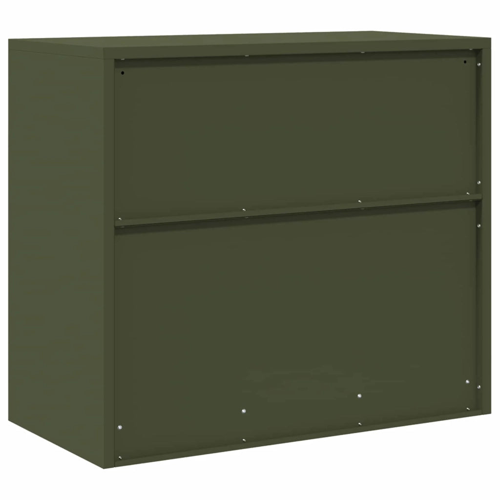 Armadio Verde oliva 80 x 40 x 70 cm Acciaio 891680