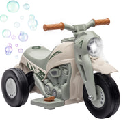 Motocicletta Elettrica per Bambini ¨C zephmum ¨C 6V con Musica e Bolle