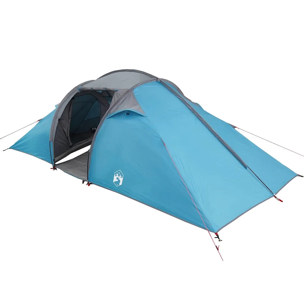 vidaXL Tenda con tetto Altro Blu e Nero 510 x 240 x 156 cm Poliestere