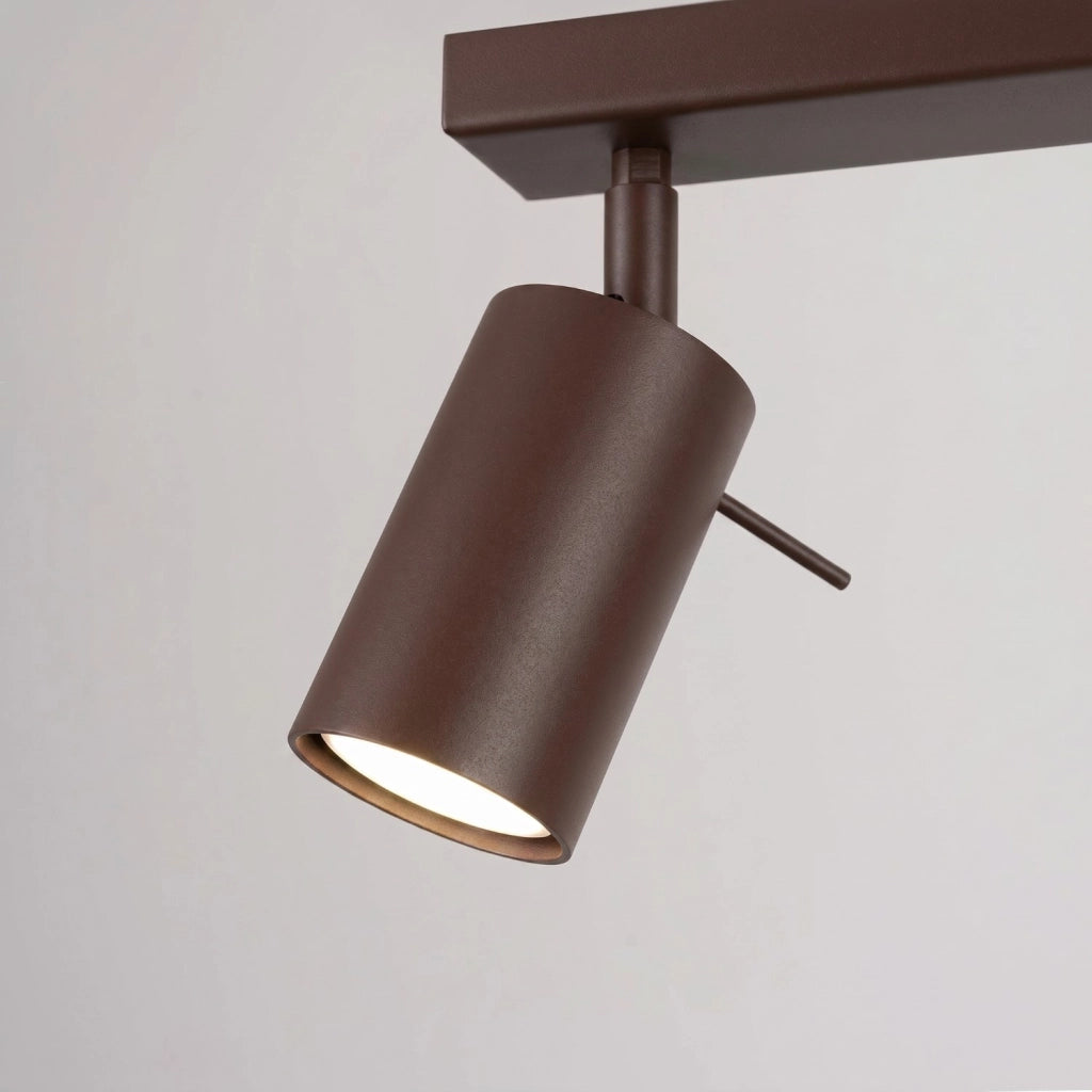 Plafoniera RING 4L marrone