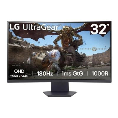 Lg 32gs60qc-b monitor pc 80 cm (31.5") 2560 x 1440 pixel quad hd lcd nero - 155234