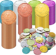 Set di Monete d'Oro Multicolore - 100 Pezzi