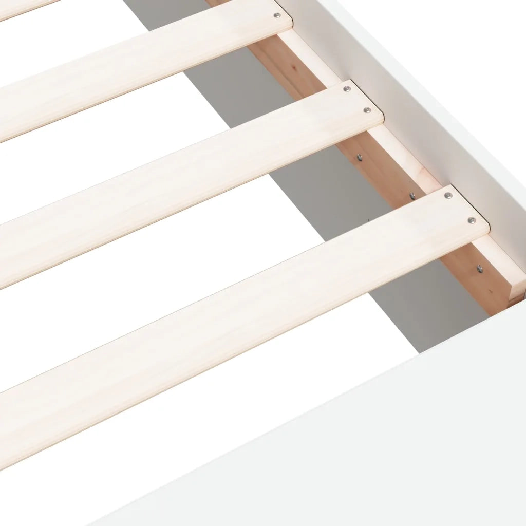 Giroletto Bianco 135x190 cm in Legno Multistrato