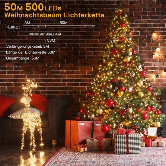 Illuminazione di Natale all'aperto – decorazione di Natale all'aperto – alta qualità illuminazione di Natale – sostenibile – perfette decorazioni di Natale