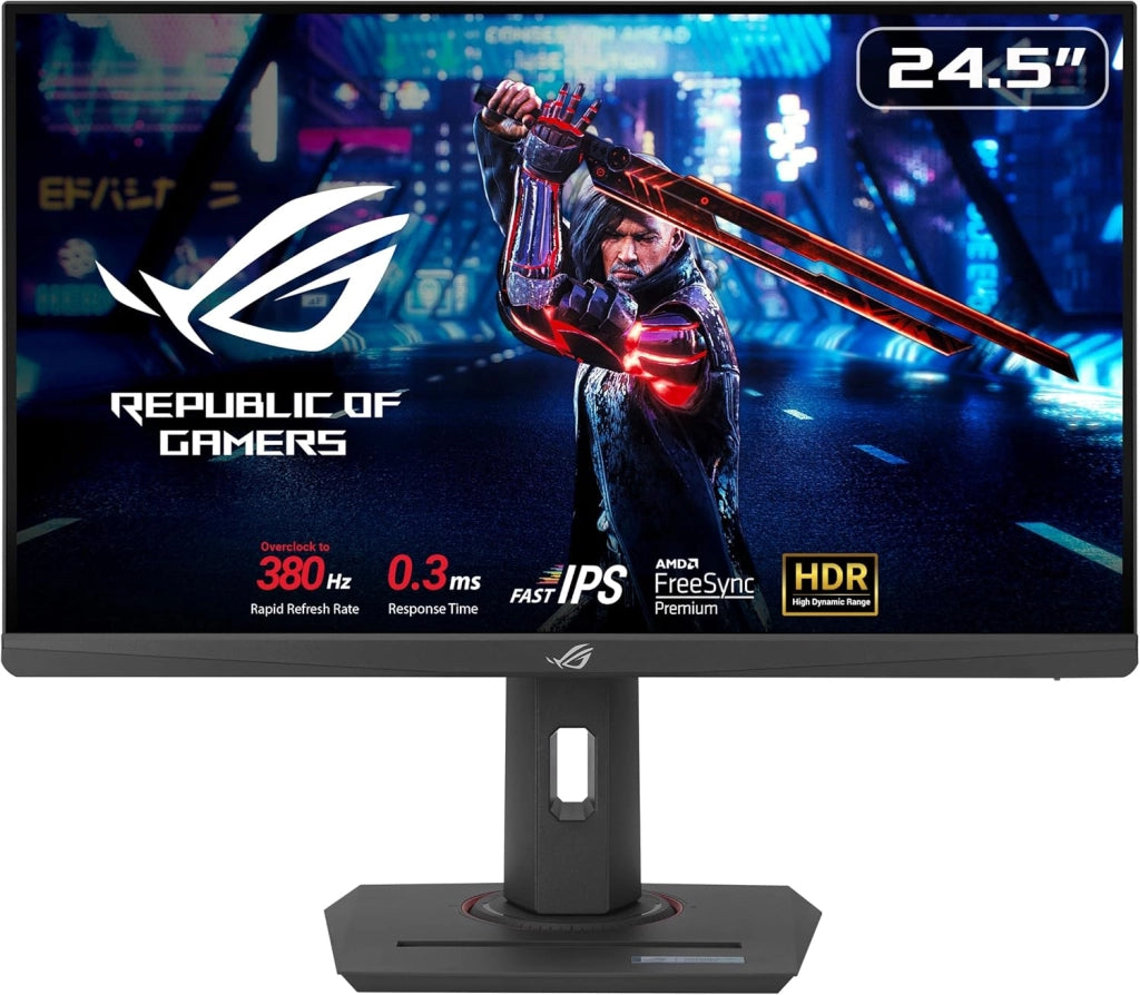 ROG Strix XG27ACMG USB Type-C Monitor Gaming da 27” pollici 2560x1440, 270Hz OC, 1ms (GTG), Fast IPS, Extreme Low Motion Blur Sync, USB Type-C, G-Sync, DisplayWidget Center, HDR, Aura Sync, Nero