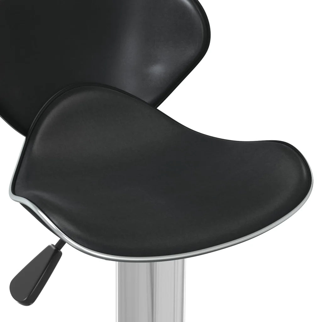 Sgabello da Bar Nero in Similpelle cod mxl 57326