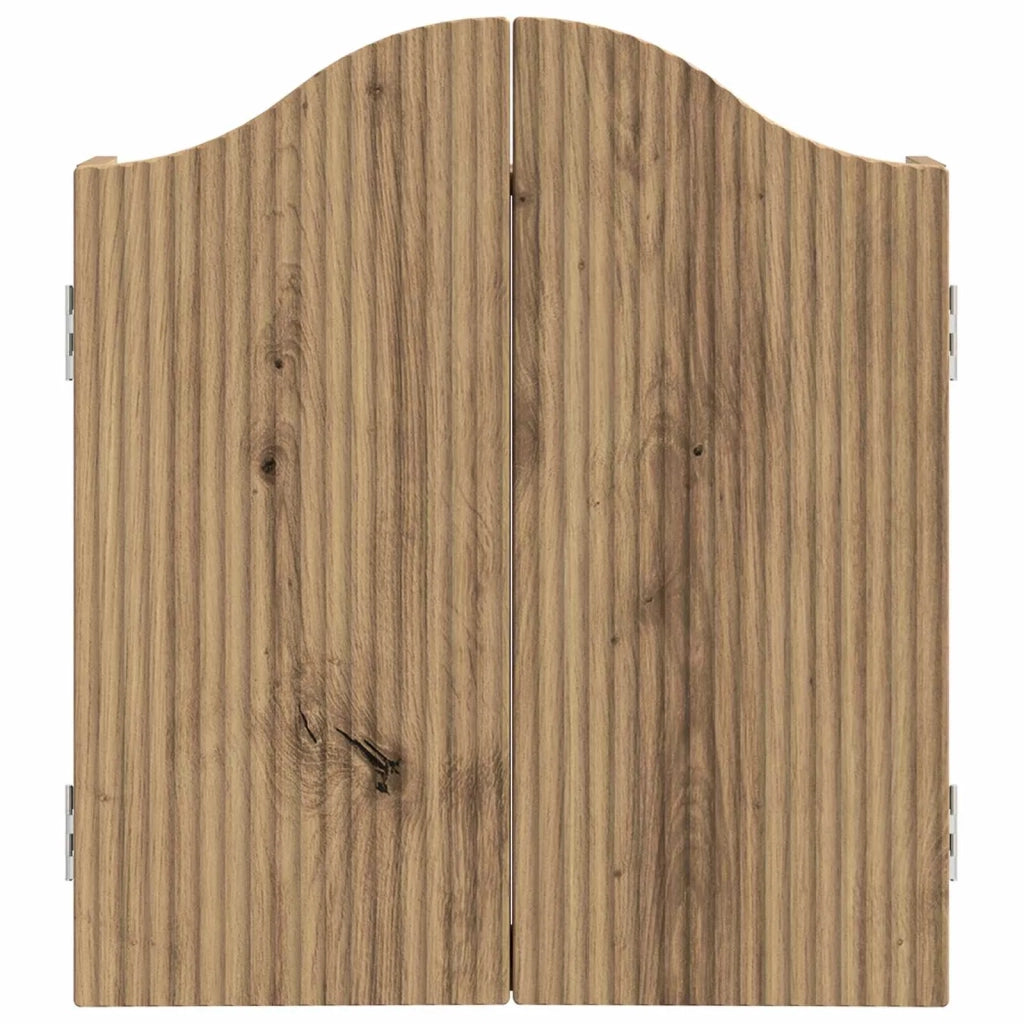 Armadio per Dartboard Rovere Artigianale 56 x 12 x 63 cm 8006659