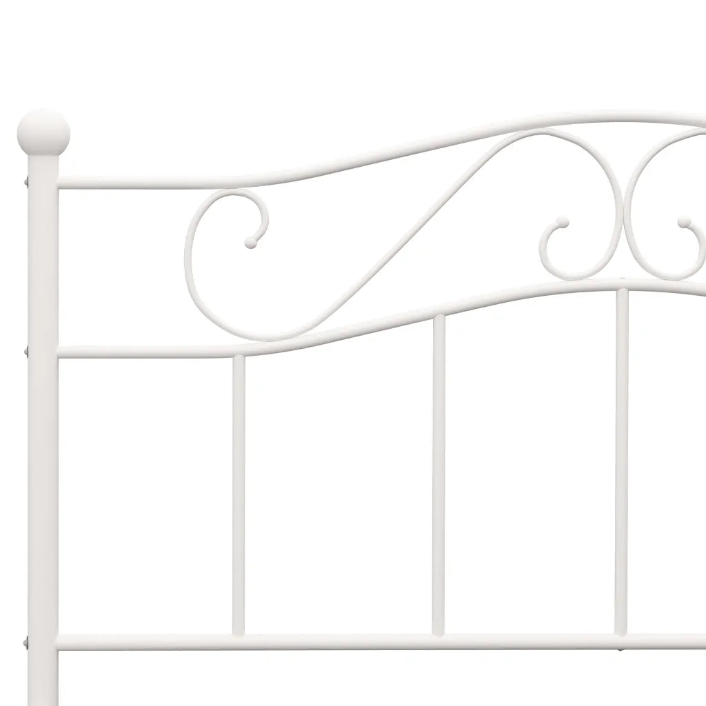 Giroletto Bianco in Metallo 160x200 cm 284520