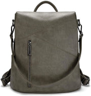 Ragazzino Portafoglio Antifurto Borsa a Tracolla in Pelle Vegetale, Borsa da Viaggio Stile Laid Back, Borsa da Spalla per Uomo e Donna HB041 (Verde)