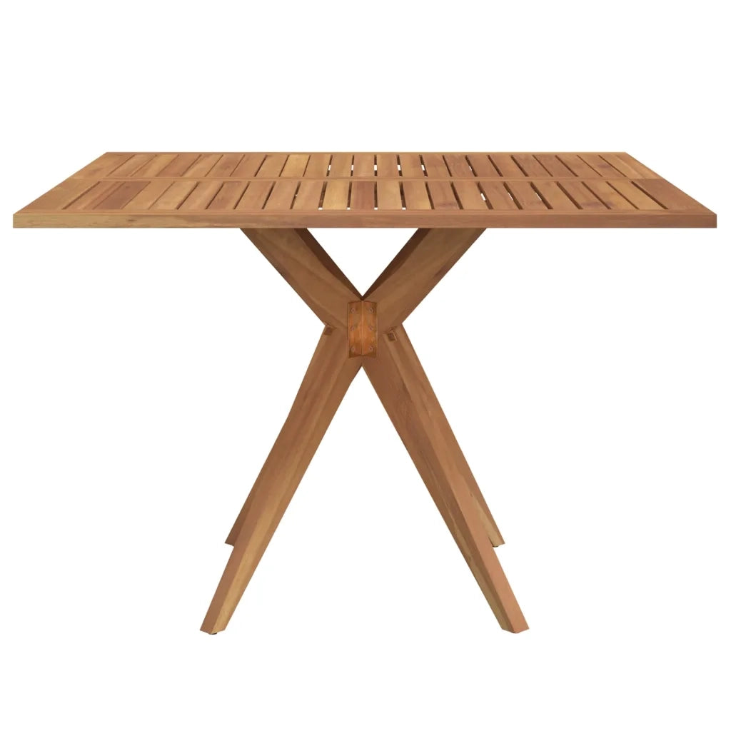 Set da Pranzo per Giardino 5 pz in Legno Massello di Acacia 3283576