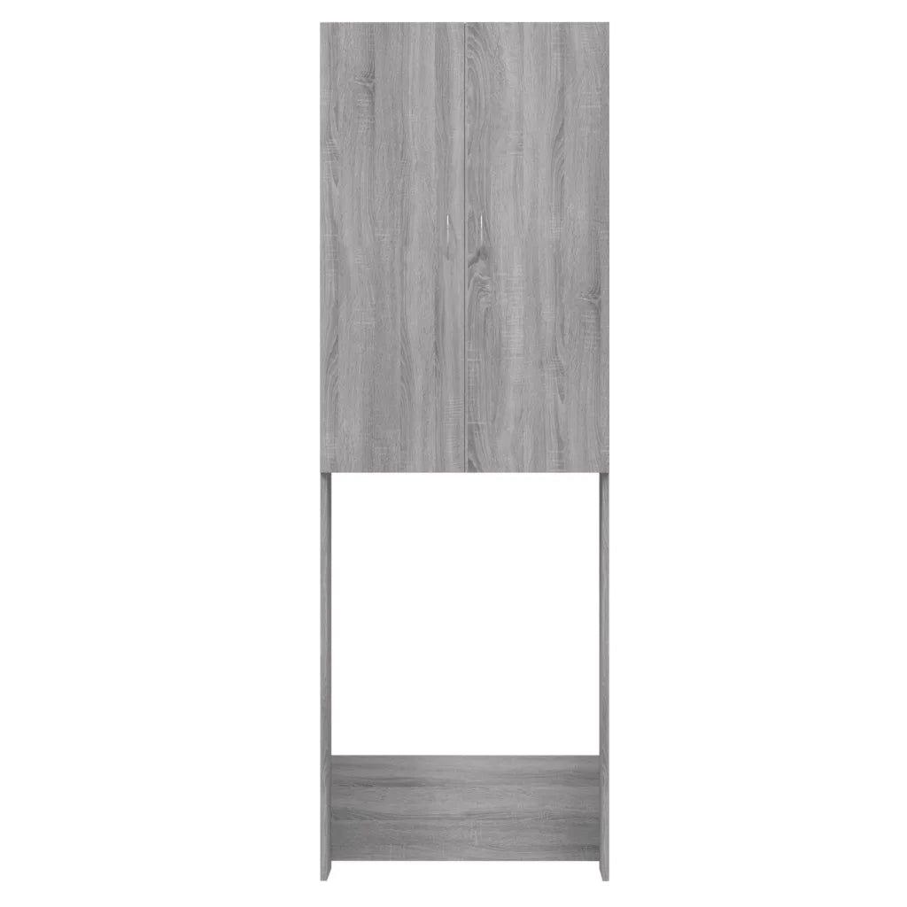 Mobile per Lavatrice Grigio Sonoma 64x25,5x190 cm CFW1866516