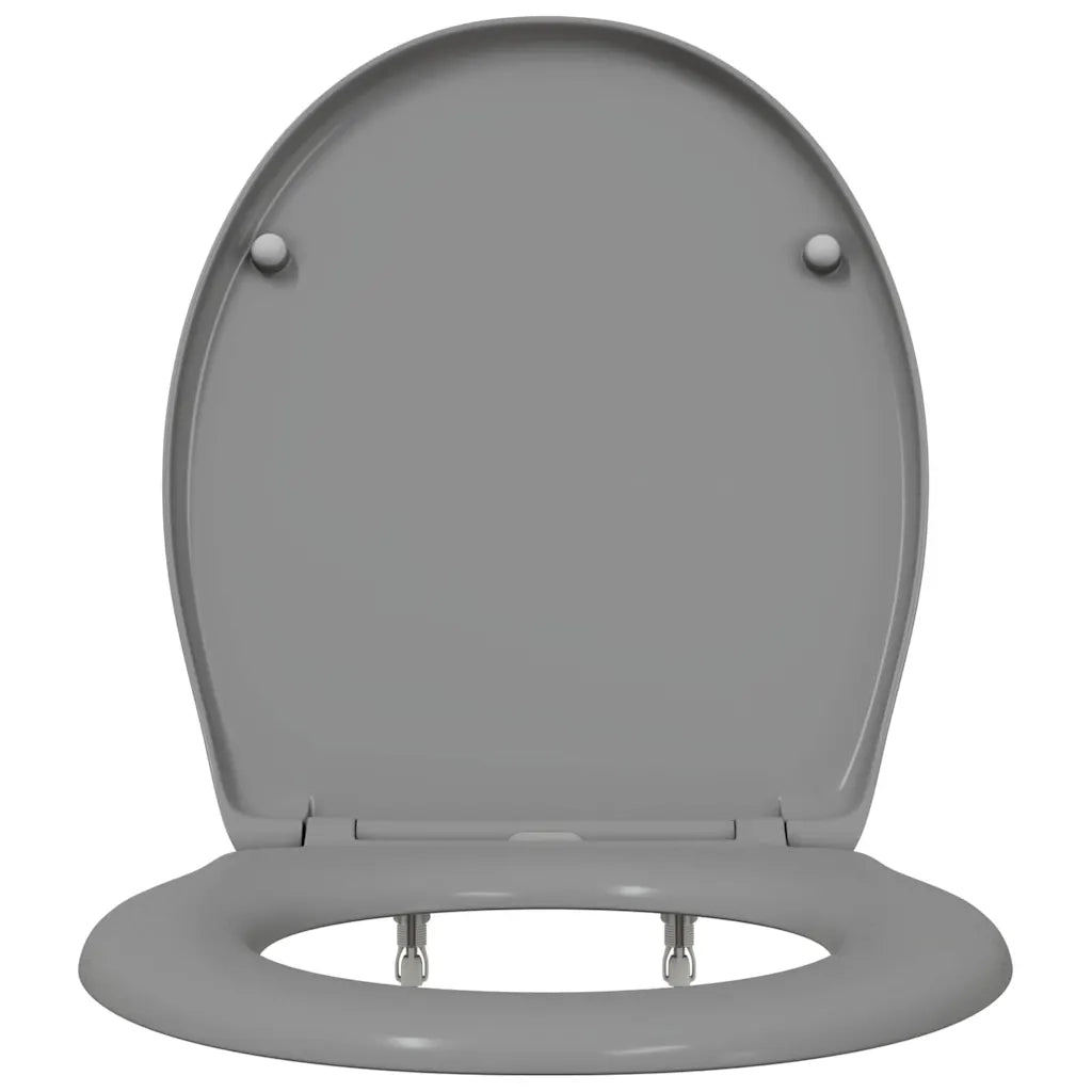 Sedile del WC Grigio 47 x 37 x 4 cm Duroplast CFW5685171