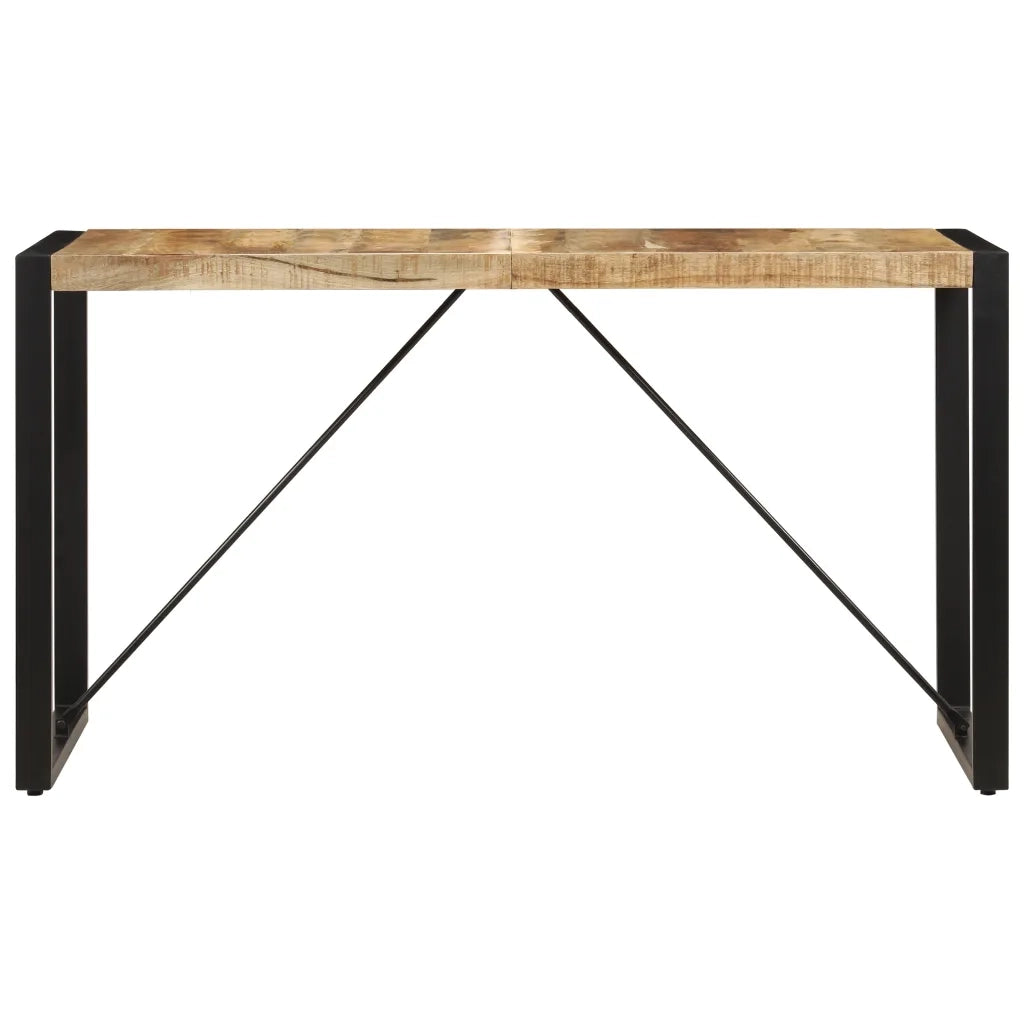 Tavolo da Pranzo | Tavolo da cucina 140x70x75 cm in Legno Massello di Mango