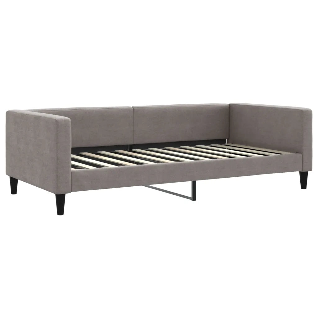 Divano letto | Sof¨¤ letto | Letto singolo Estraibile Tortora 100x200 cm in Tessuto