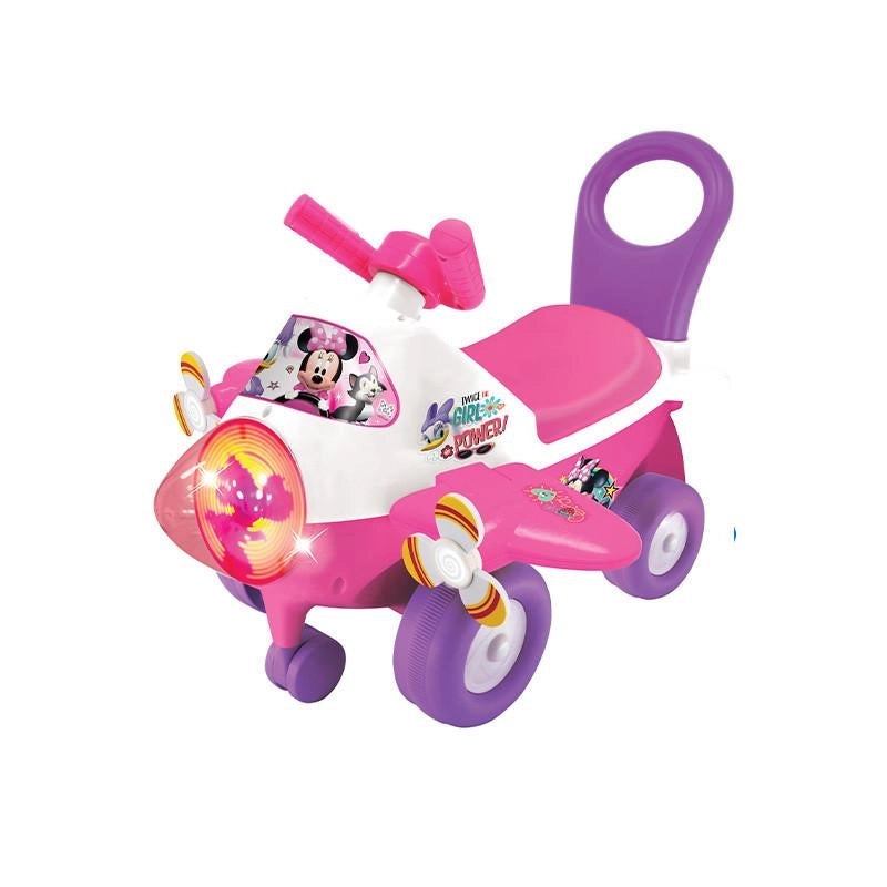 PRIMI PASSI AEREO MINNIE Primi Passi Aereo Minnie con Luci e Suoni – Giocattolo Disney per Bambine
