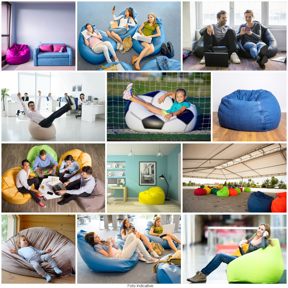 Poltrona a Sacco Pouf in Poliestere Design My Phone Avalli