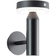 Applique da esterno - BRILLIANT - MAGUA - LED e solare - Metallo e plastica - 3,7 W - Nero