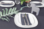 Tappeto da tavola - impermeabile - lusso - tovaglia da tavola decorativa - festiva - qualità premium di decorazione da tavola Tappeto da tavola - impermeabile - lusso (tappeto da tavola grafite - impermeabile - lusso - 140 x 200 cm)
