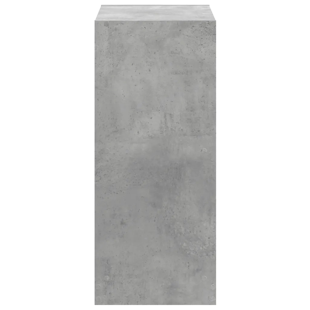 Libreria Grigio Cemento 68,5x32x75 cm in Legno Multistrato 852810