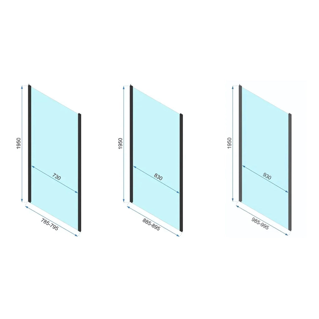 Cabina Doccia Ad Angolo Rapid Slide 100x90