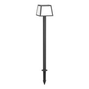 Luce Solare Esterno Picchetto Alto Moderno Altilia Policarbonato Nero Led