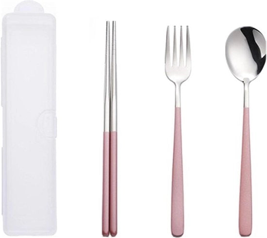 Set di Cucina in Acciaio Inossidabile - Set di Cucina Cucchiaio Cucchiaio di Cottura Forchetta - Resistentente alla Lavastoviglie - Facile da Pulire - Scuola di Cucina per Principianti