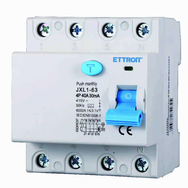 Ettroit Interruttore differenziale puro JX344064 4P da 40A