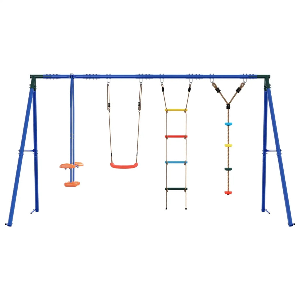 Set di Altalene per Esterni Multicolore Acciaio e PE 3429841
