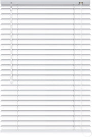 Tenda Veneziana Su Misura in Alluminio, Lamella da 25mm - Larghezza 1,25 x Altezza 2, Col. Marrone 1011, Comando e Orientamento a Destra