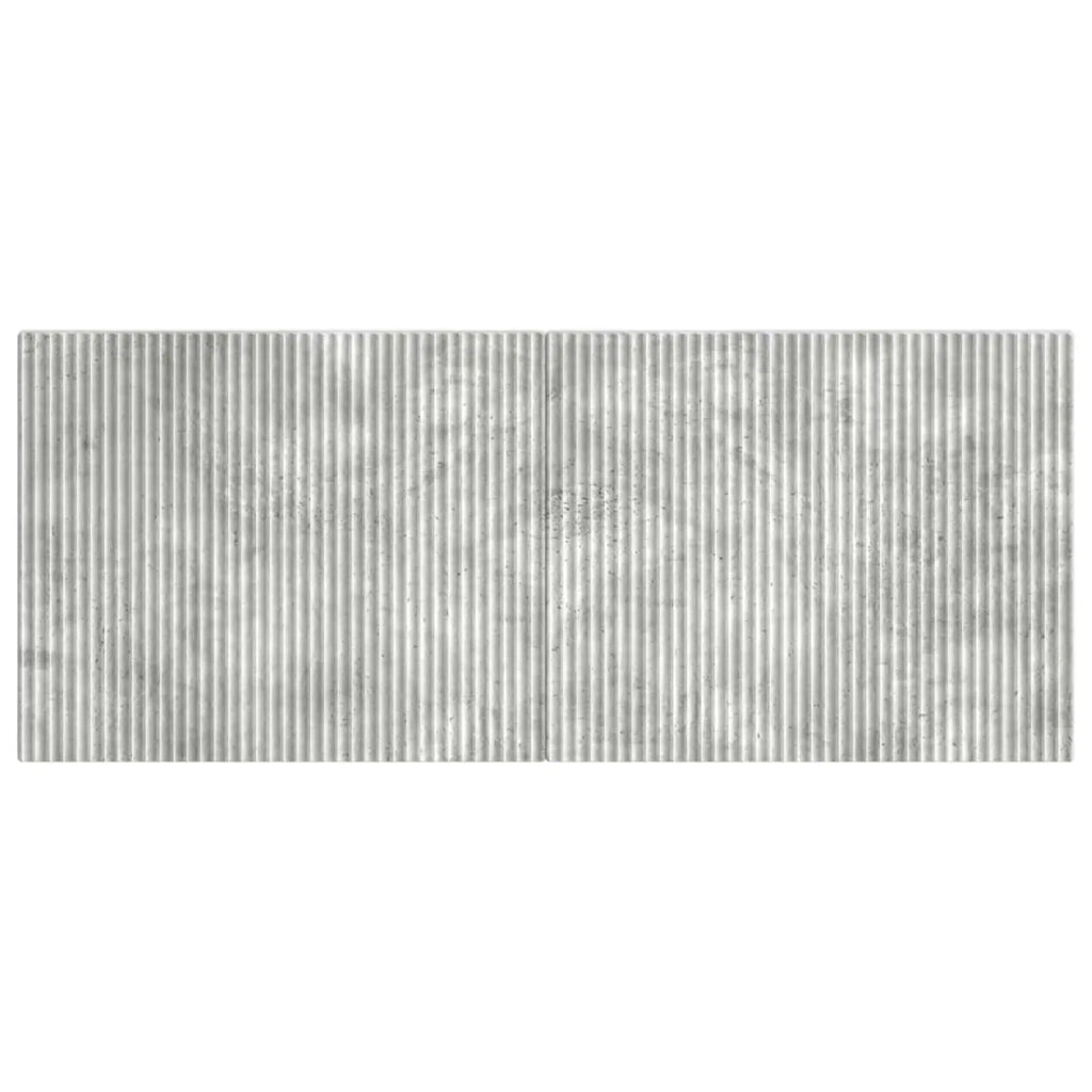Testiera da Muro ARNHEM Grigio Cemento Legno ingegnerizzato 896748