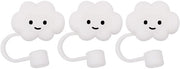 Copertura Stro Herbruikbaar - 3 Pezzi - Silicone - Eterno Chiuso - Stoffa Impermeabile - Impermeabile a Spatola d'Acqua - Sicuro e Duraturo - Coperchio con Fili di Rete