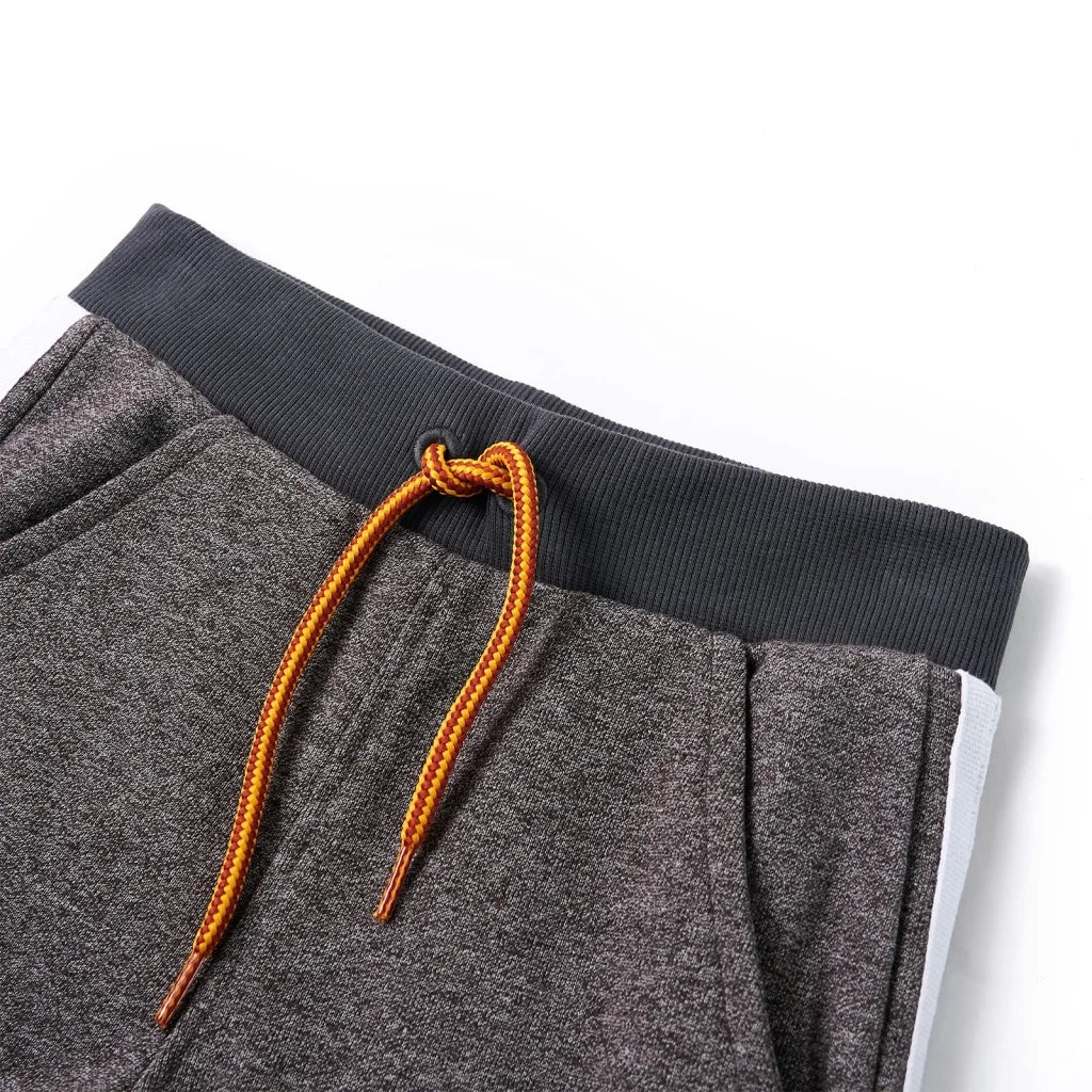 Pantaloni Tuta per Bambini Grigio Scuro M¨¦lange 116 CFW7310595