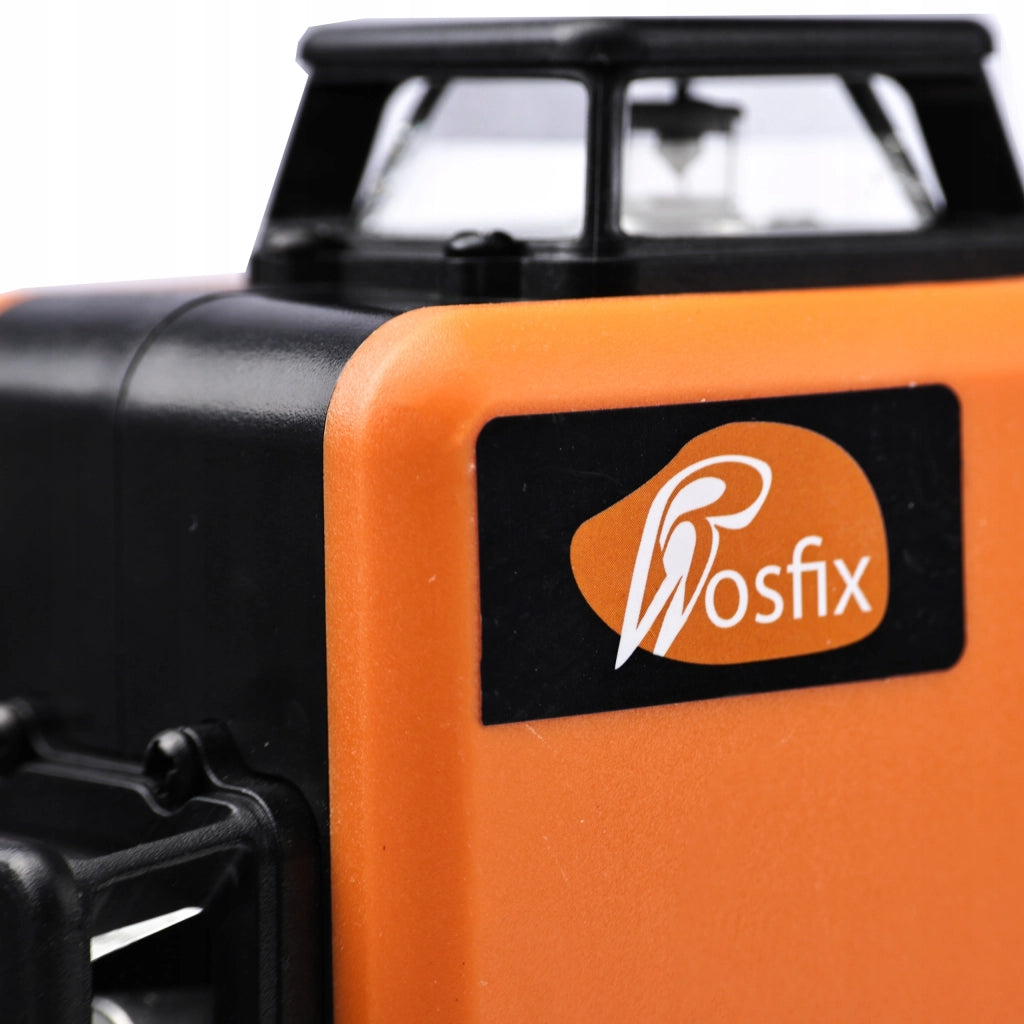 Livella Laser Rosfix Orange Tiger ROT16L-L – 16 Linee 360° | Alta Precisione, IP54, Autolivellante