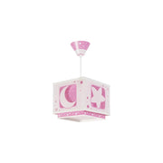 LÚZETE - COLGANTE  INFANTIL LUNA ROSA
