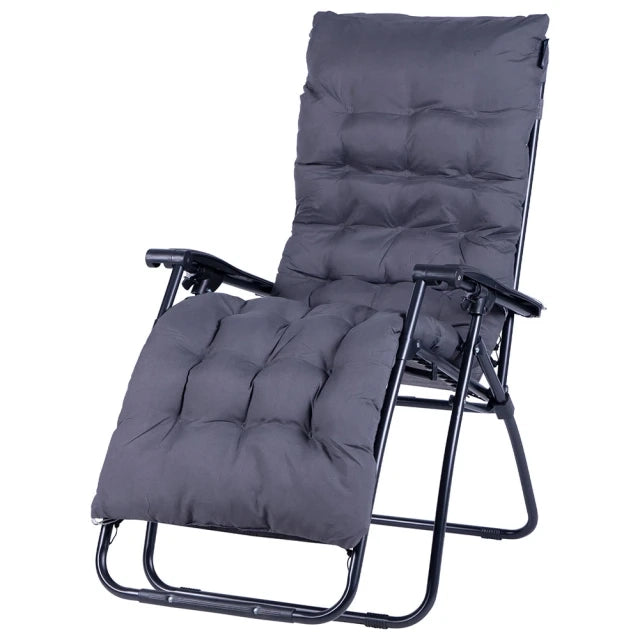 SDRAIO RELAX CON CUSCINO GRIGIA - 115x165x69 CM