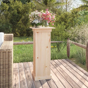 Portafiori-Supporto per Piante-Rastrelliera per Fiori 40x40x90 cm in Legno Massello di Pino