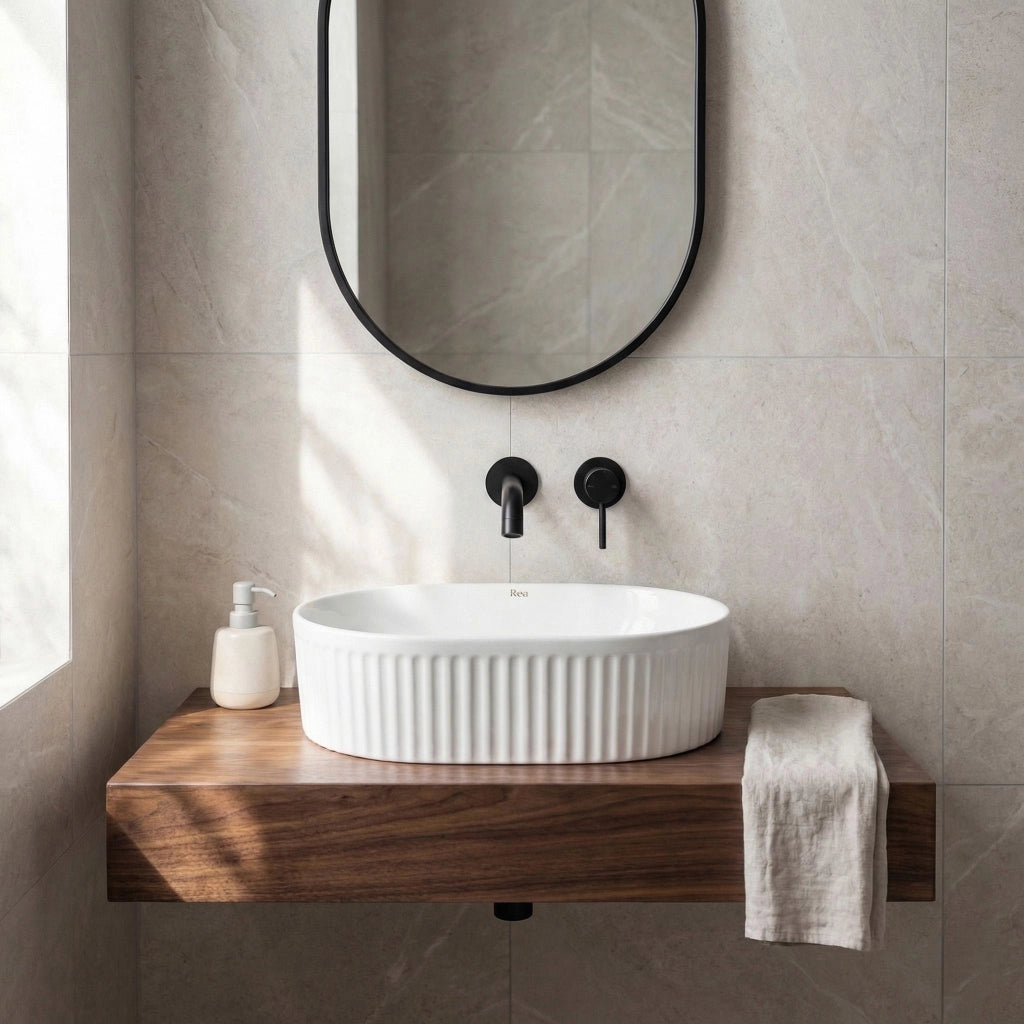 Lavabo Da Appoggio Rea Vanda 40 Mini